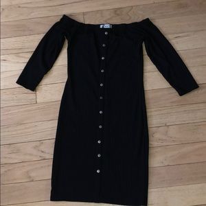 Off the shoulder dress